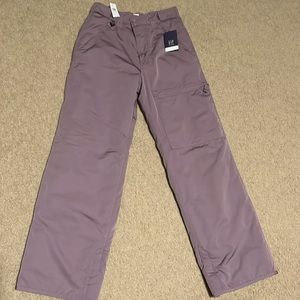 Gap Kids Snow Ski Pants Fleece Lined Purple Size 16